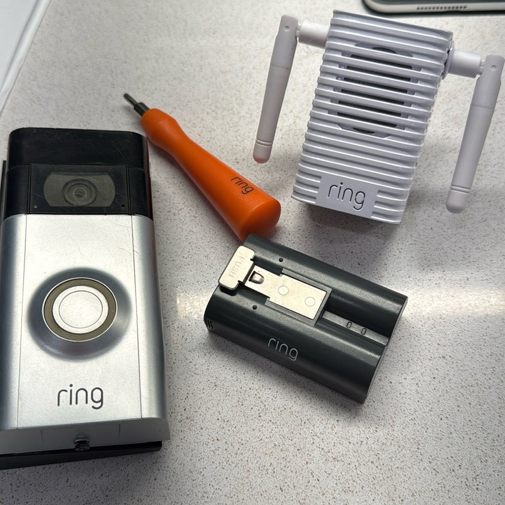 Ring video doorbell with chime